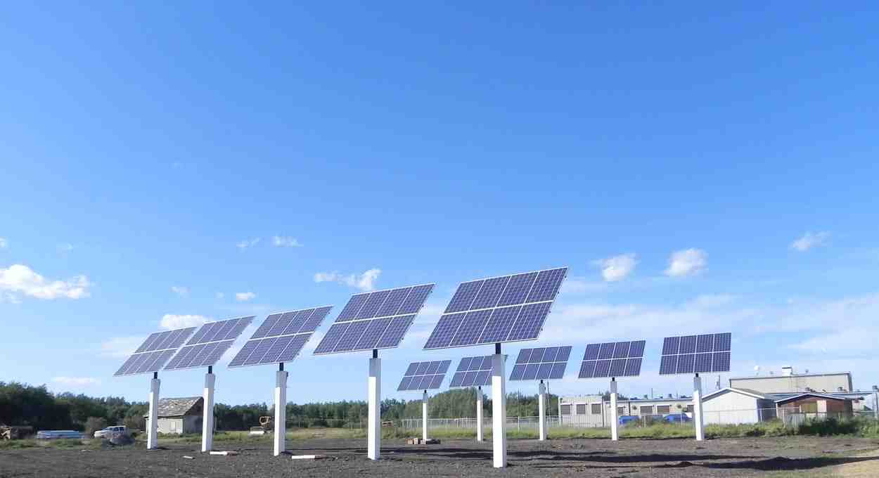 What are two advantages of using solar energy?