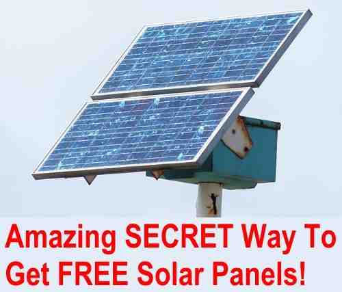 Do solar panels give you free electricity?