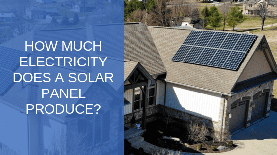 How big is a 1 kWh solar panel?