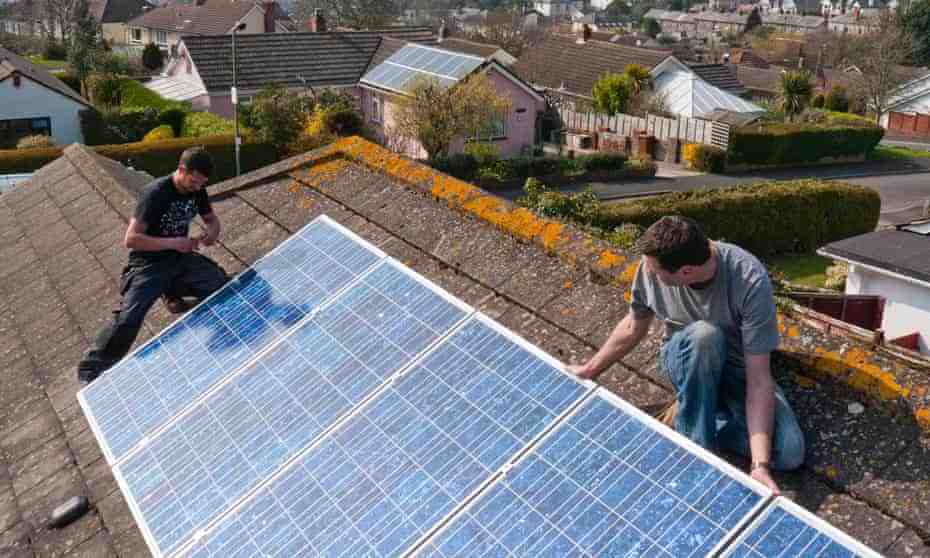 How much is the monthly payment for solar panels?