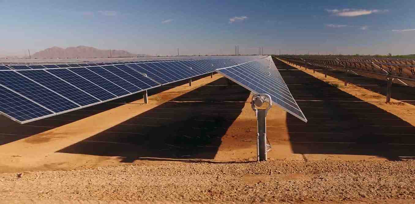 Do solar farms destroy land?
