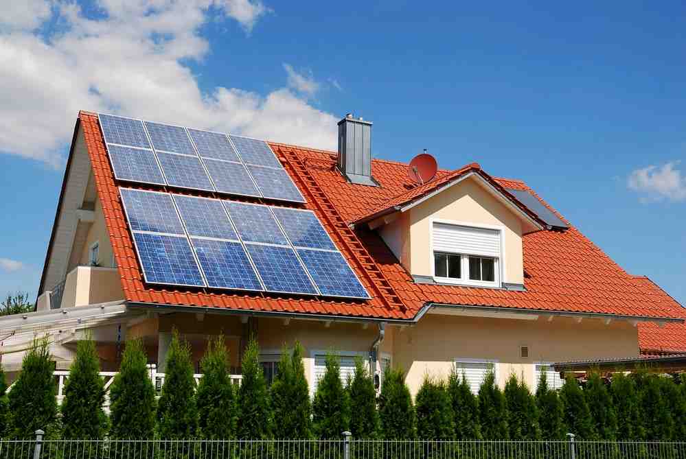 How do I calculate solar installation area?