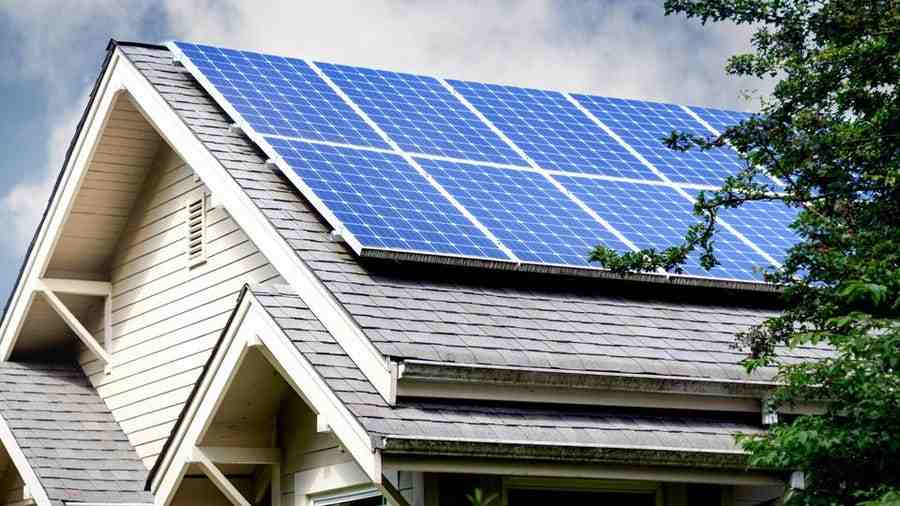 How many solar panels are needed to power a room?