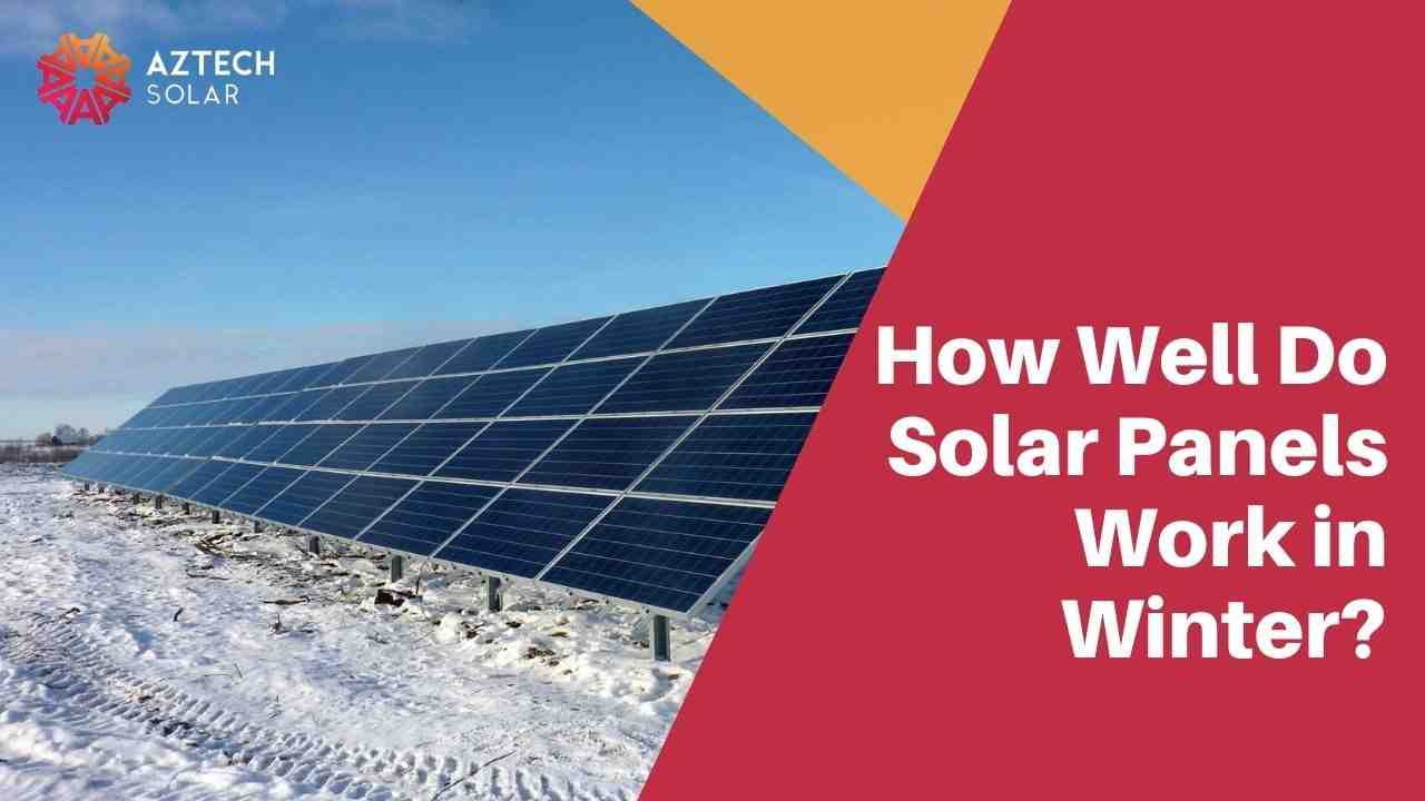 How much does a solar panel produce in winter?